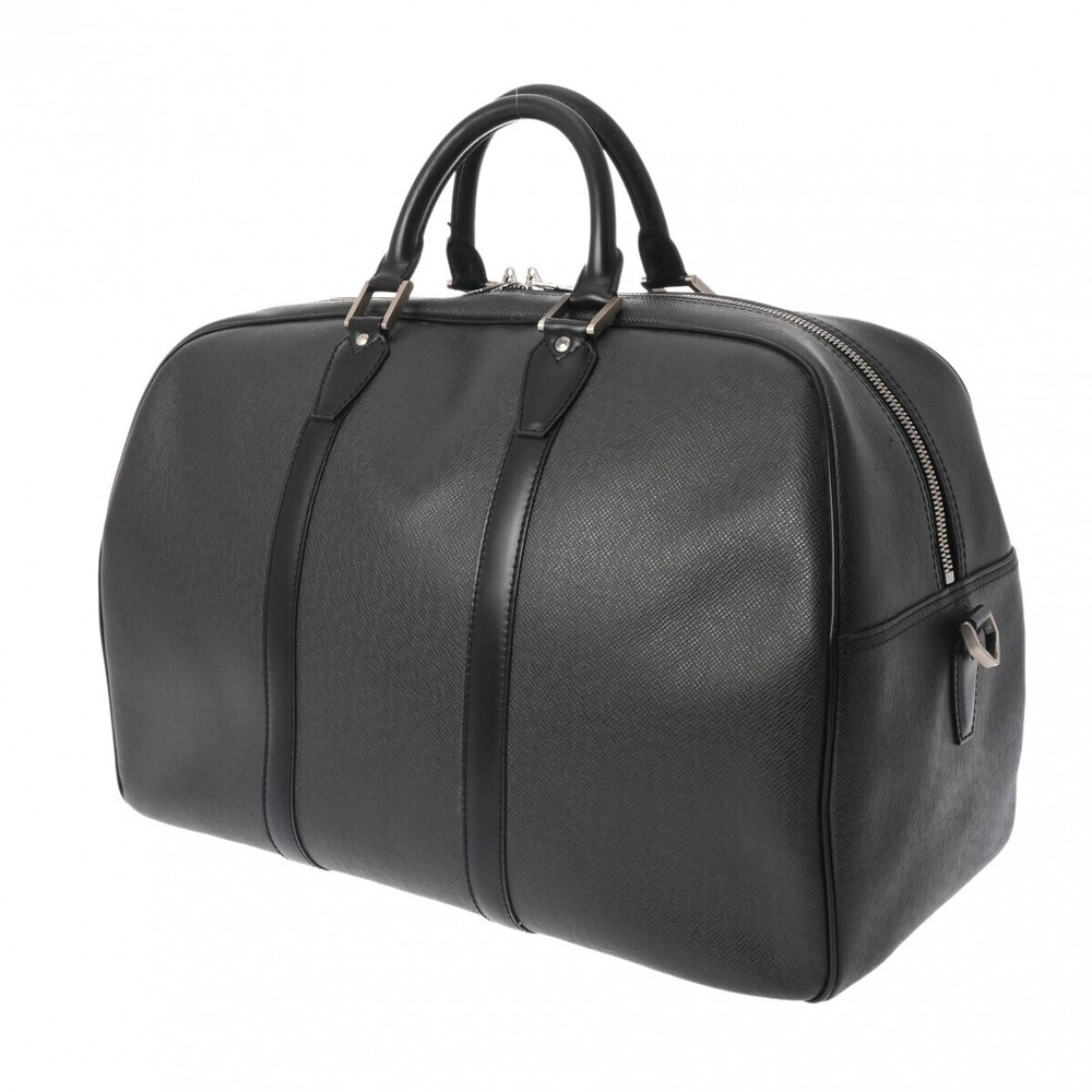 Louis Vuitton Boston Leather Taiga Ardoise Bag Kendall Black